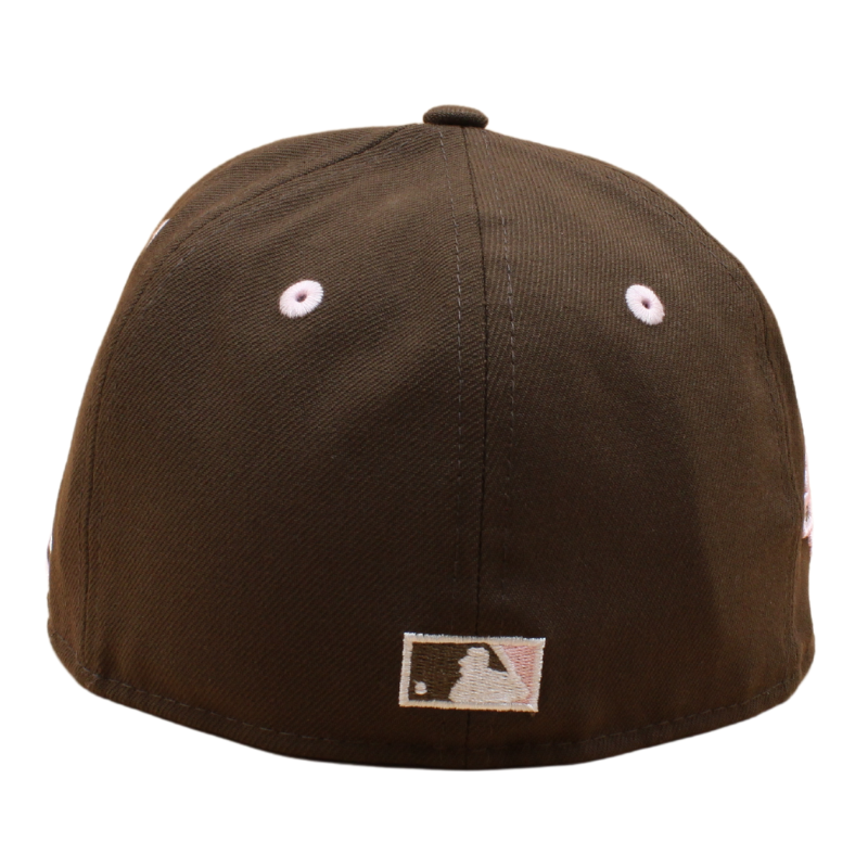 New Era - New York Yankees Cooperstown 59Fifty Fitted 100th Anniversary - Walnut/Pink - Headz Up 