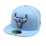 New Era - 59Fifty Fitted Cap - Chicago Bulls - Sky Blue/Grey - Headz Up 