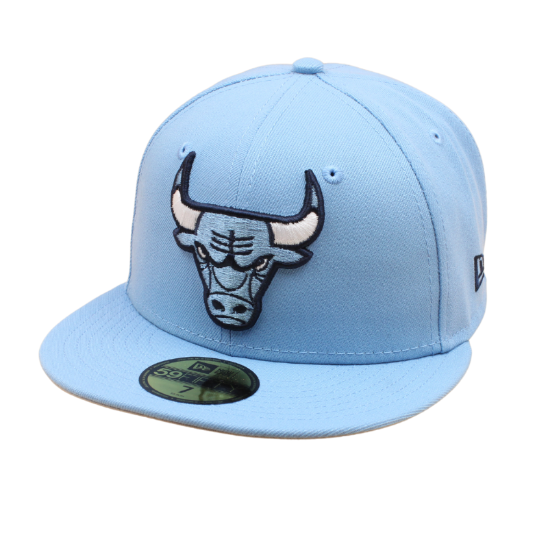 New Era - 59Fifty Fitted Cap - Chicago Bulls - Sky Blue/Grey