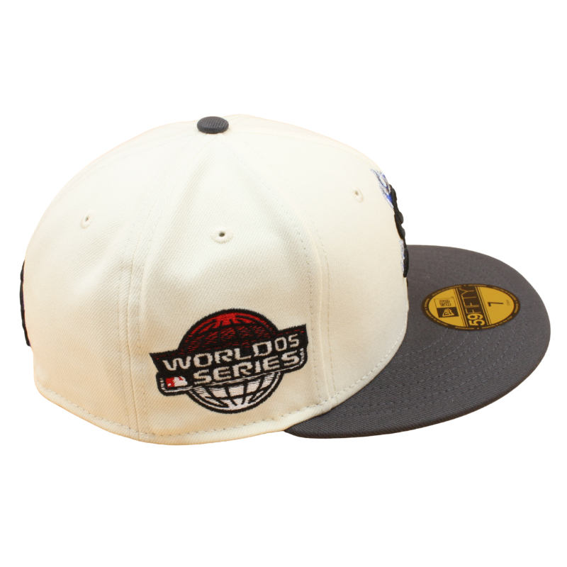 New Era - 59FIFTY - Chicago White Sox Cooperstown - FLAME - Chrome/Graphite - Headz Up 