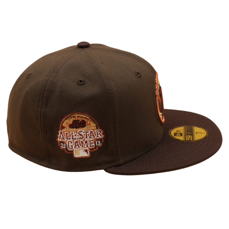 New Era - 59FIFTY Fitted - New York Mets Cooperstown -  All Star Game 2013 - Walnut/Grey UV - Headz Up 