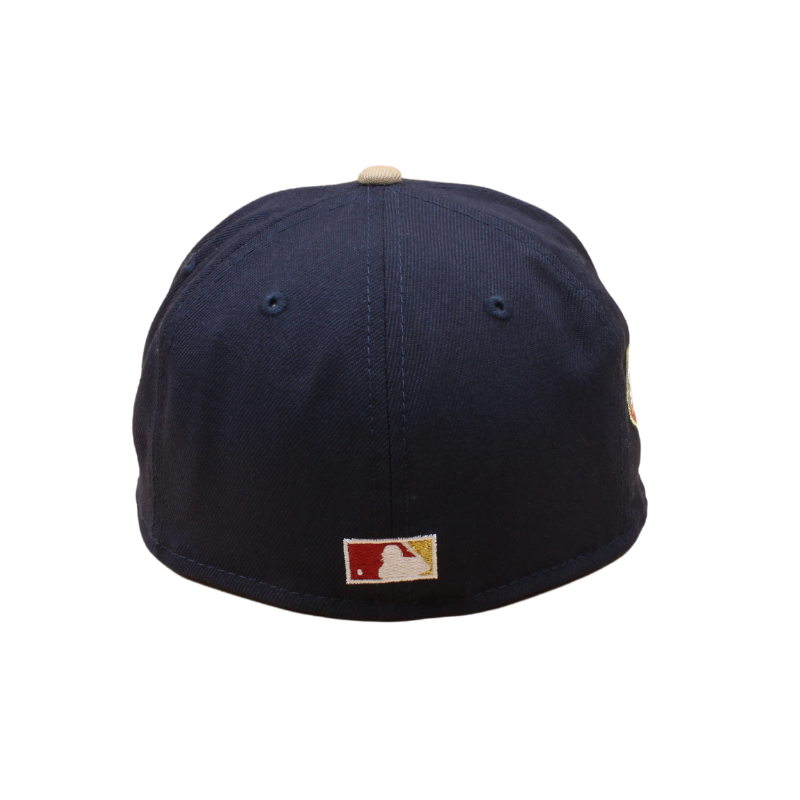 New Era Boston Red Sox Cooperstown 59Fifty Fitted 2018 World Series - Nightshift Blue/Camel - Headz Up 