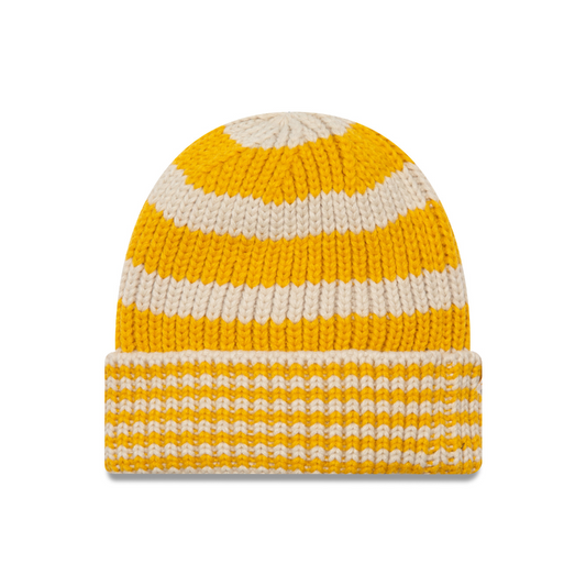 New Era - NE Stripe Beanie - Yellow