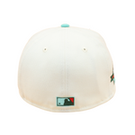 Chicago Cubs Cooperstown 59Fifty Fitted 100 Years - Chrome/Mint - Headz Up 