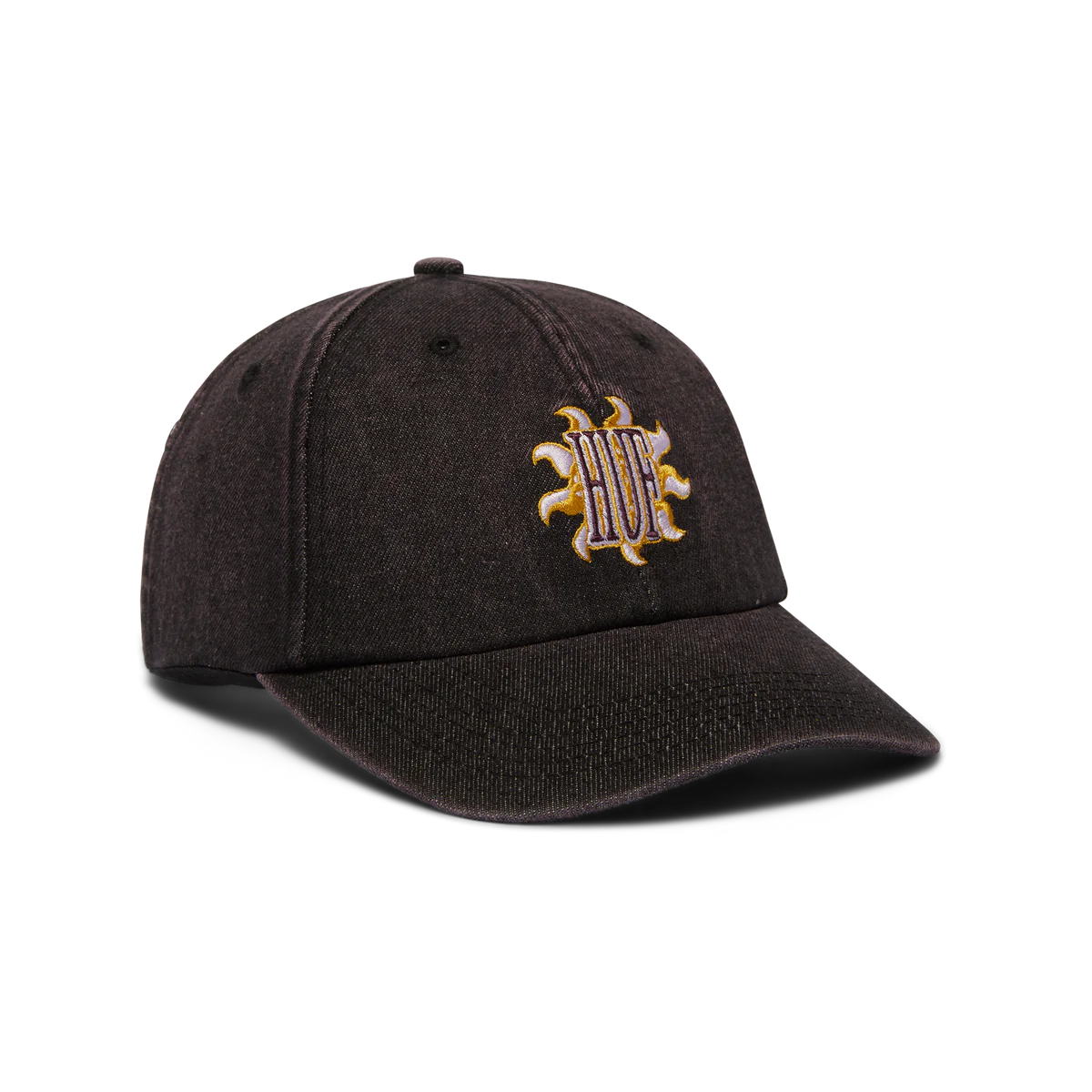 HUF - APOLLO Denim - 6-Panel Dad Cap - Dust Purple - Headz Up 