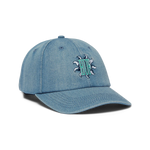 HUF - APOLLO Denim - 6-Panel Dad Cap - Light Blue - Headz Up 