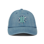 HUF - APOLLO Denim - 6-Panel Dad Cap - Light Blue - Headz Up 