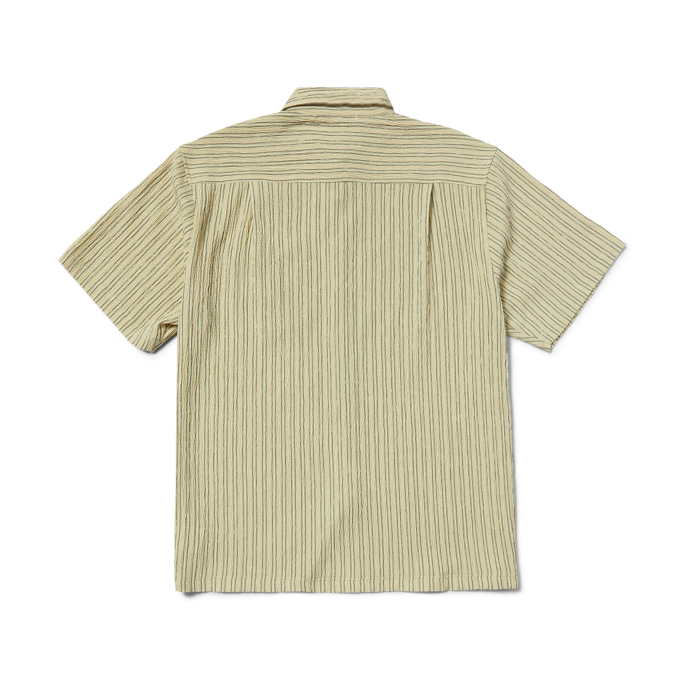 HUF - APOLLO S/S STRIPED SHIRT - NATURAL - Headz Up 