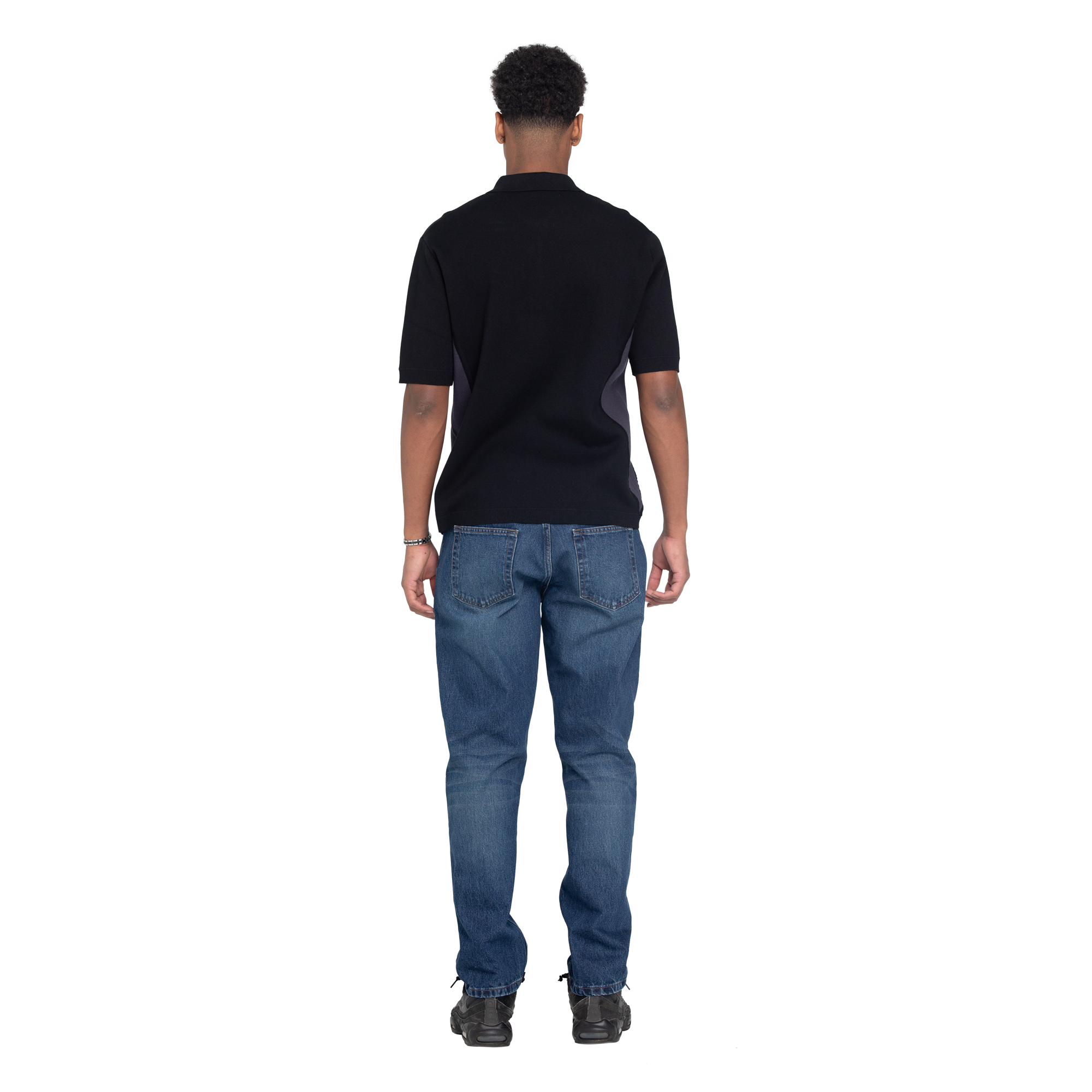 BLS - Alfredo Knit Polo - Black - Headz Up 