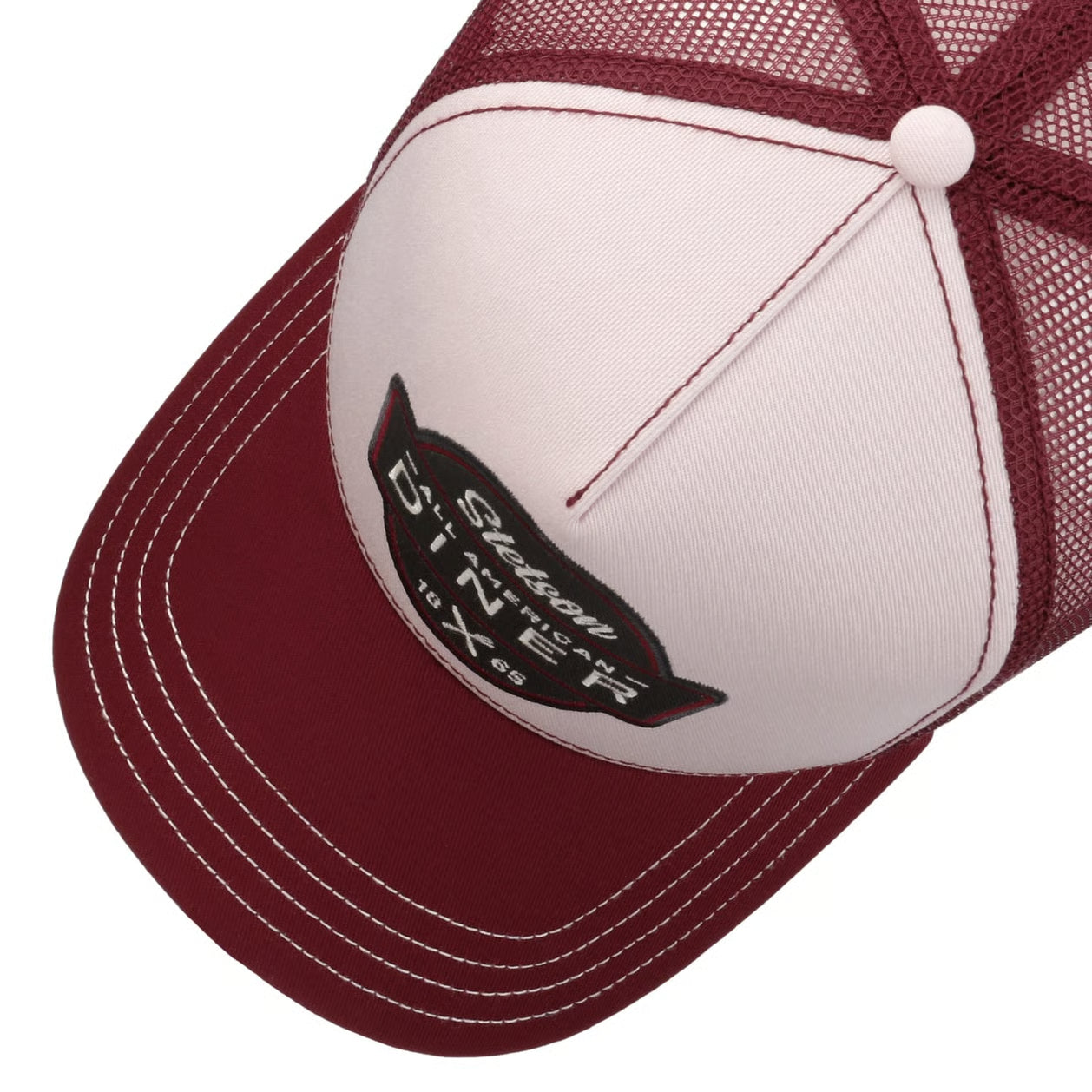 Stetson - All American Dinner Trucker Cap - Red/Pink - Headz Up 