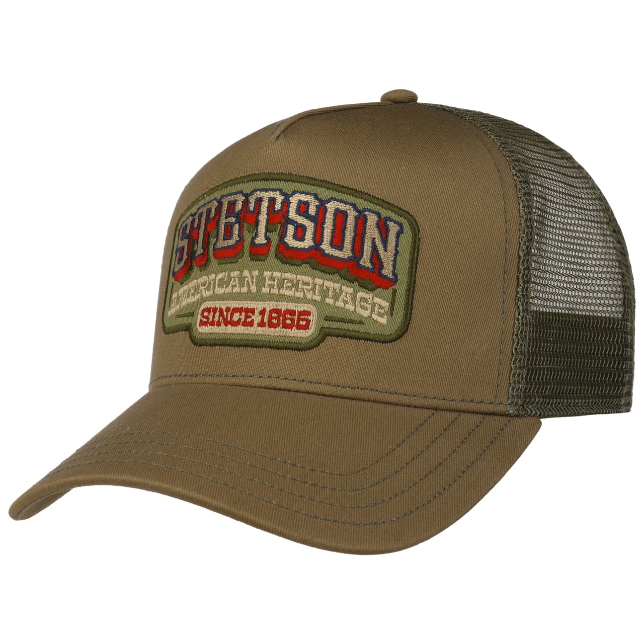 Stetson - Vintage Western - Trucker Cap - Brown - Headz Up 