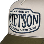 Stetson - Western Patch - Trucker Cap - Stone/Olive/Navy - Headz Up 