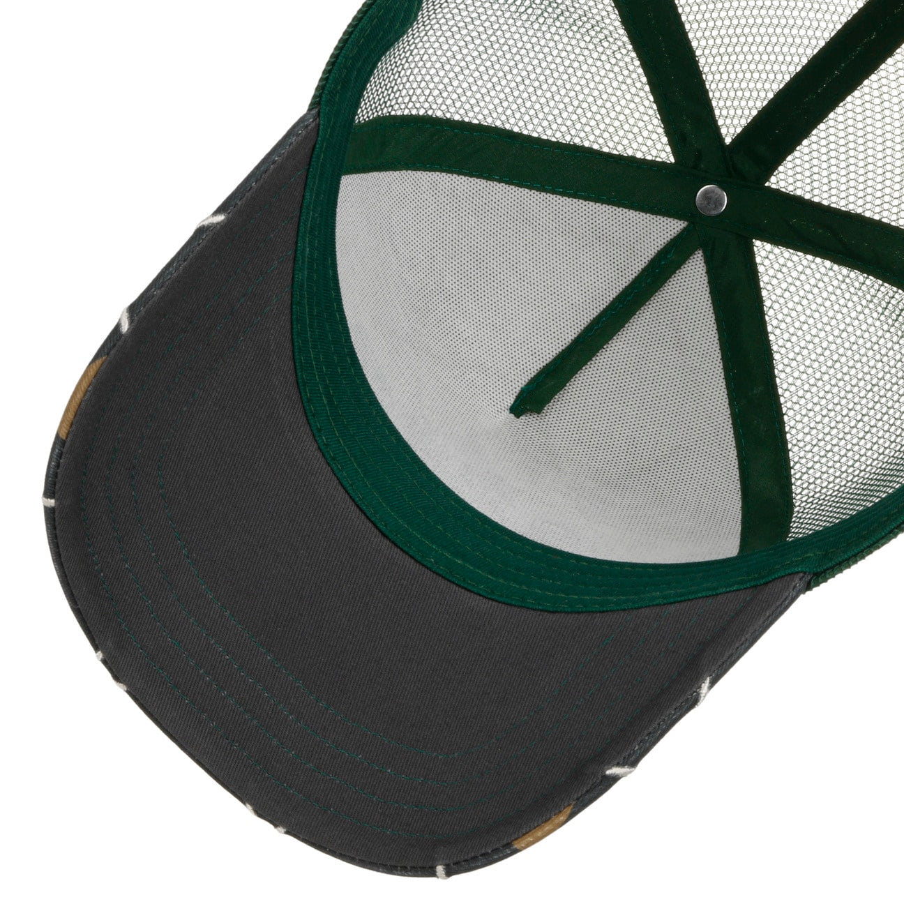 Stetson - Argyle Trucker Cap - Green/Grey - Headz Up 