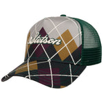 Stetson - Argyle Trucker Cap - Green/Grey - Headz Up 