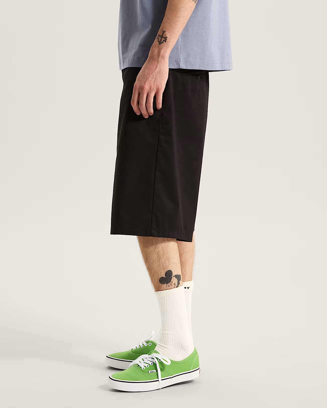 VANS - Authentic Chino Straight Trousers - Black - Headz Up 