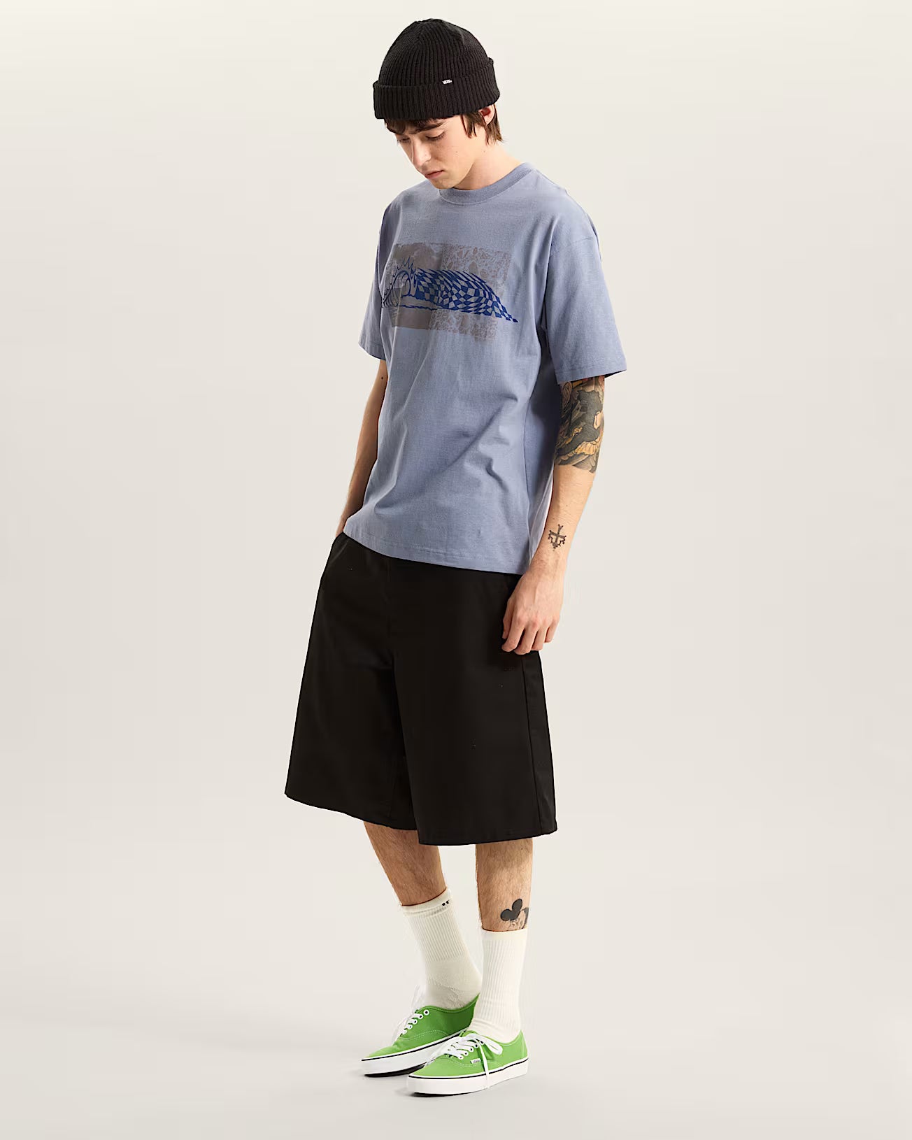 VANS - Authentic Chino Straight Trousers - Black - Headz Up 