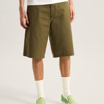 VANS - Authentic Chino Straight Trousers - Olive - Headz Up 