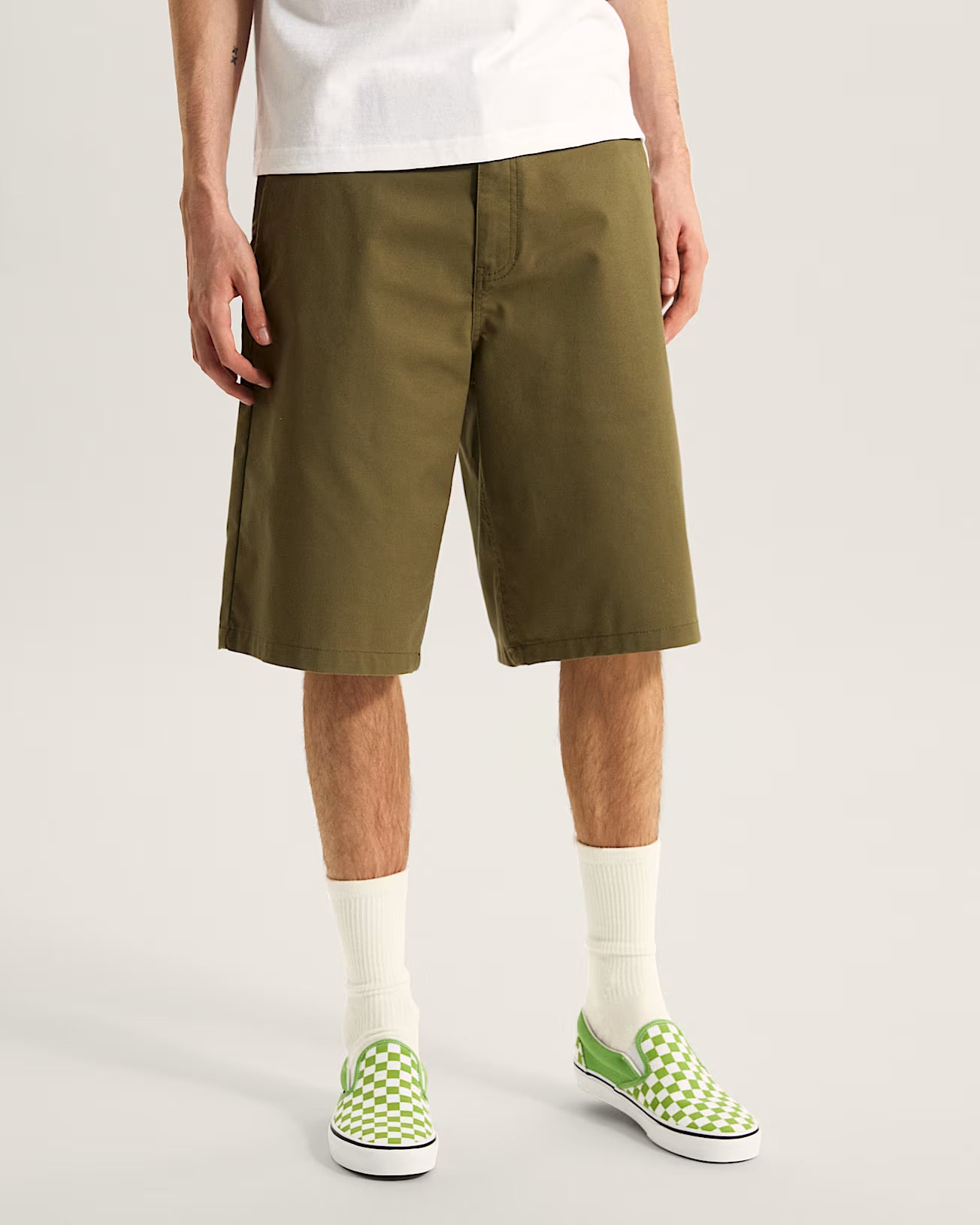 VANS - Authentic Chino Straight Trousers - Olive - Headz Up 