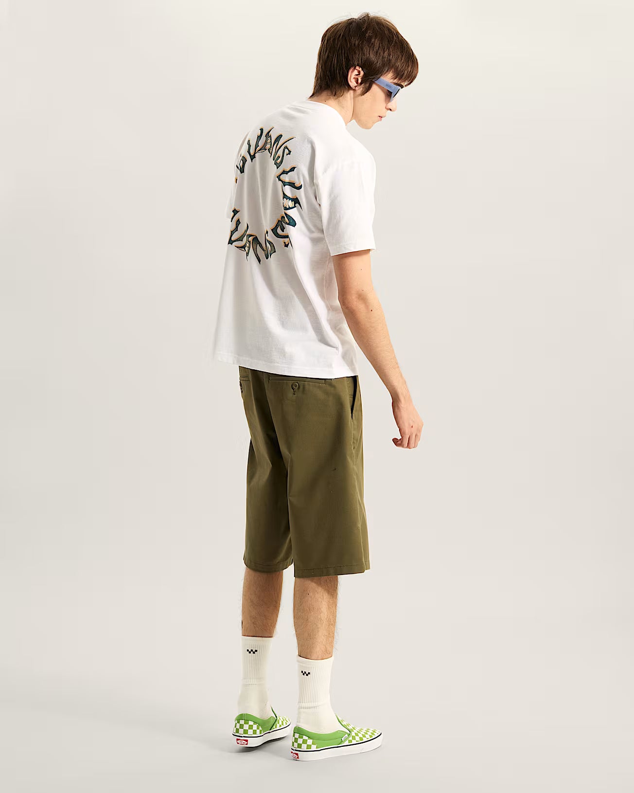 VANS - Authentic Chino Straight Trousers - Olive - Headz Up 