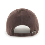 '47 New York Yankees Base Runner Cap i brunt med justerbar rem og Yankees-logo foran, afslappet sportslook.