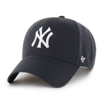 D '47 New York Yankees MVP snapback baseballkasket i navy med Yankees logo synligt foran.