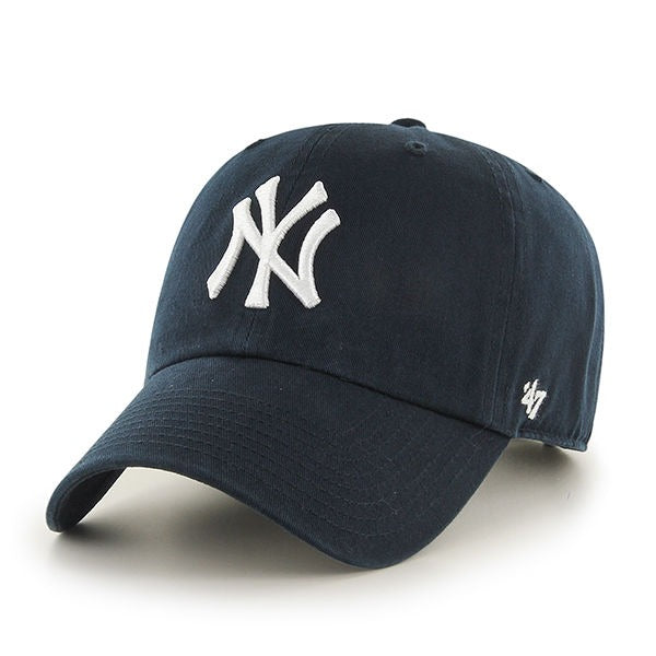 '47 - New York Yankees MLB Clean Up Adjustable Cap - Navy - Headz Up 