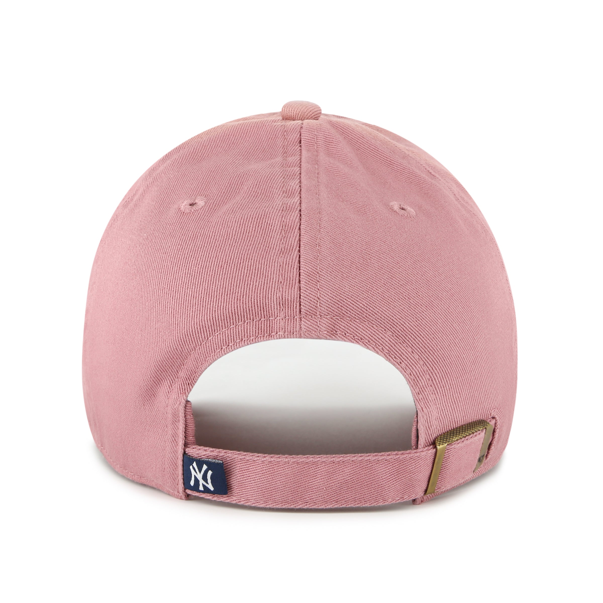 Mauve tonet '47 New York Yankees MLB Cap med justerbart bånd og logo, afslappet og sporty hovedbeklædning