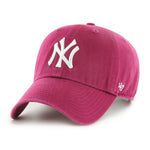 '47 - New York Yankees - MLB - Clean Up Adjustable Cap - Berry - Headz Up 