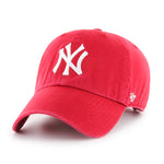 '47 - New York Yankees - MLB Clean Up Adjustable Cap - Red - Headz Up 