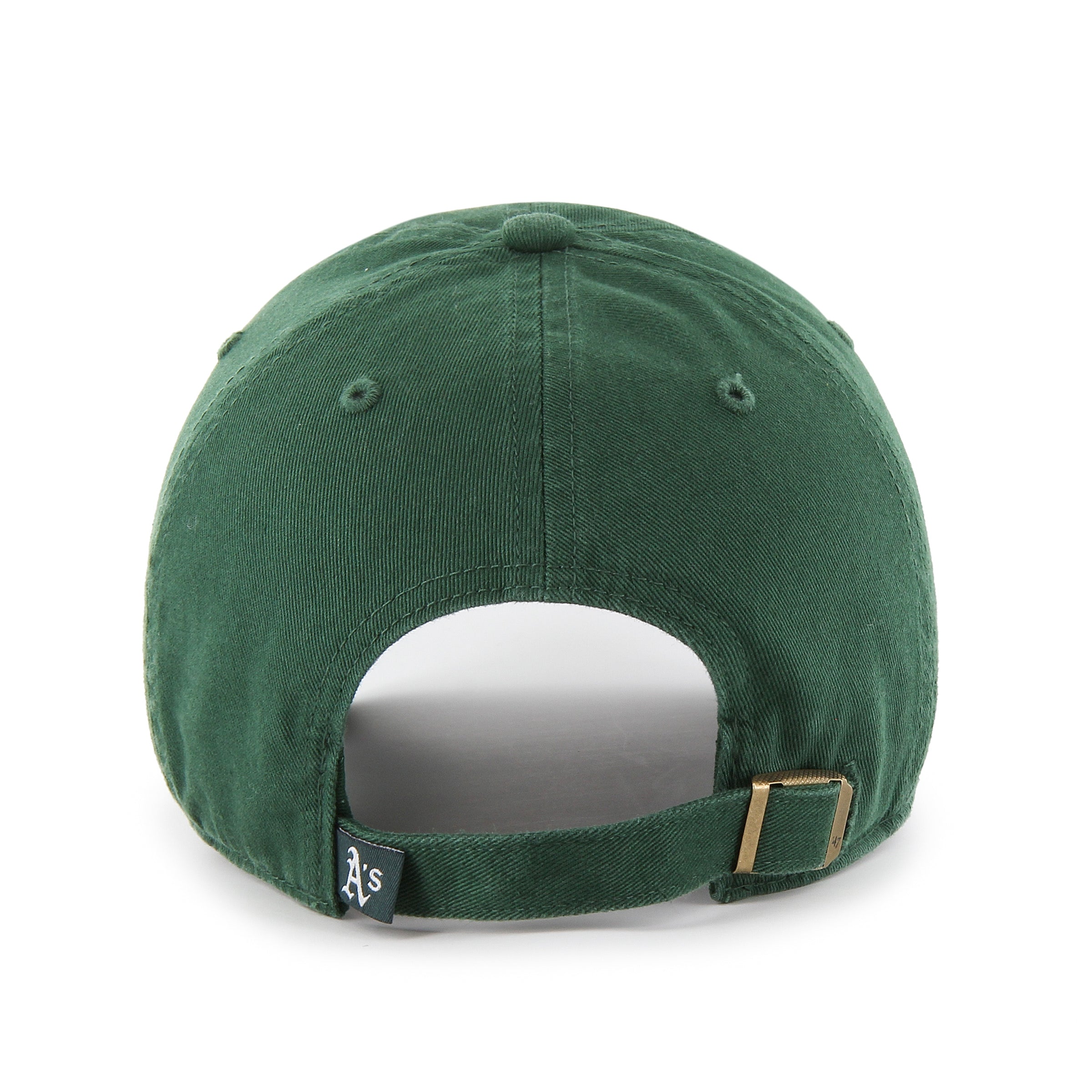 '47 Oakland Athletics Clean Up justerbar cap i mørkegrøn med broderet holdlogo
