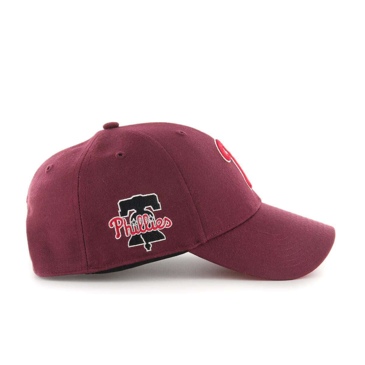 '47 - Philadelphia Phillies MVP Sure Shot Snapback - Maroon - Headz Up 