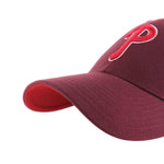 '47 - Philadelphia Phillies MVP Sure Shot Snapback - Maroon - Headz Up 