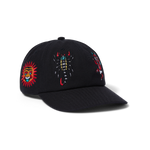 HUF - Bledsoe 6-Panel Snapback Cap - Black - Headz Up 