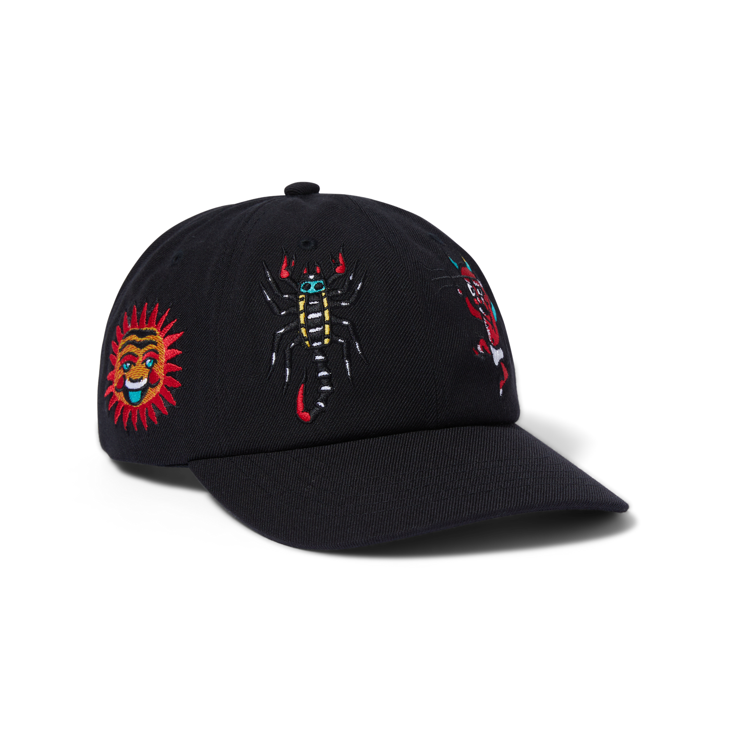 HUF - Bledsoe 6-Panel Snapback Cap - Black