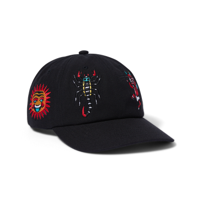 HUF - Bledsoe 6-Panel Snapback Cap - Black