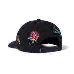 HUF - Bledsoe 6-Panel Snapback Cap - Black - Headz Up 