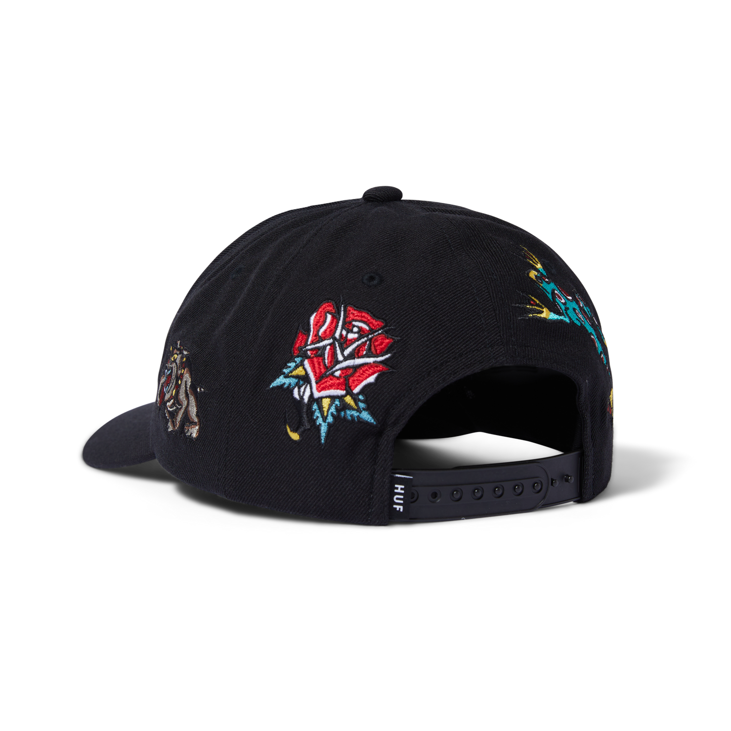 HUF - Bledsoe 6-Panel Snapback Cap - Black