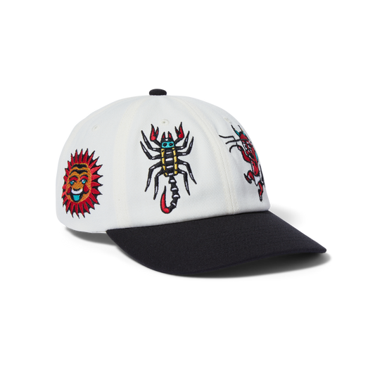 HUF - Bledsoe 6-Panel Snapback Cap - White