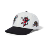 HUF - Bledsoe 6-Panel Snapback Cap - White - Headz Up 