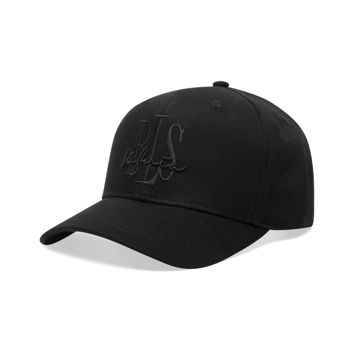 BLS - Signature Baseball Cap - Black On Black