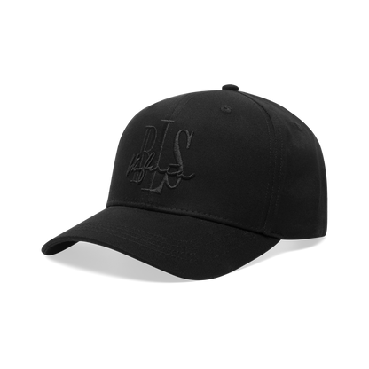 BLS - Signature Baseball Cap - Black On Black