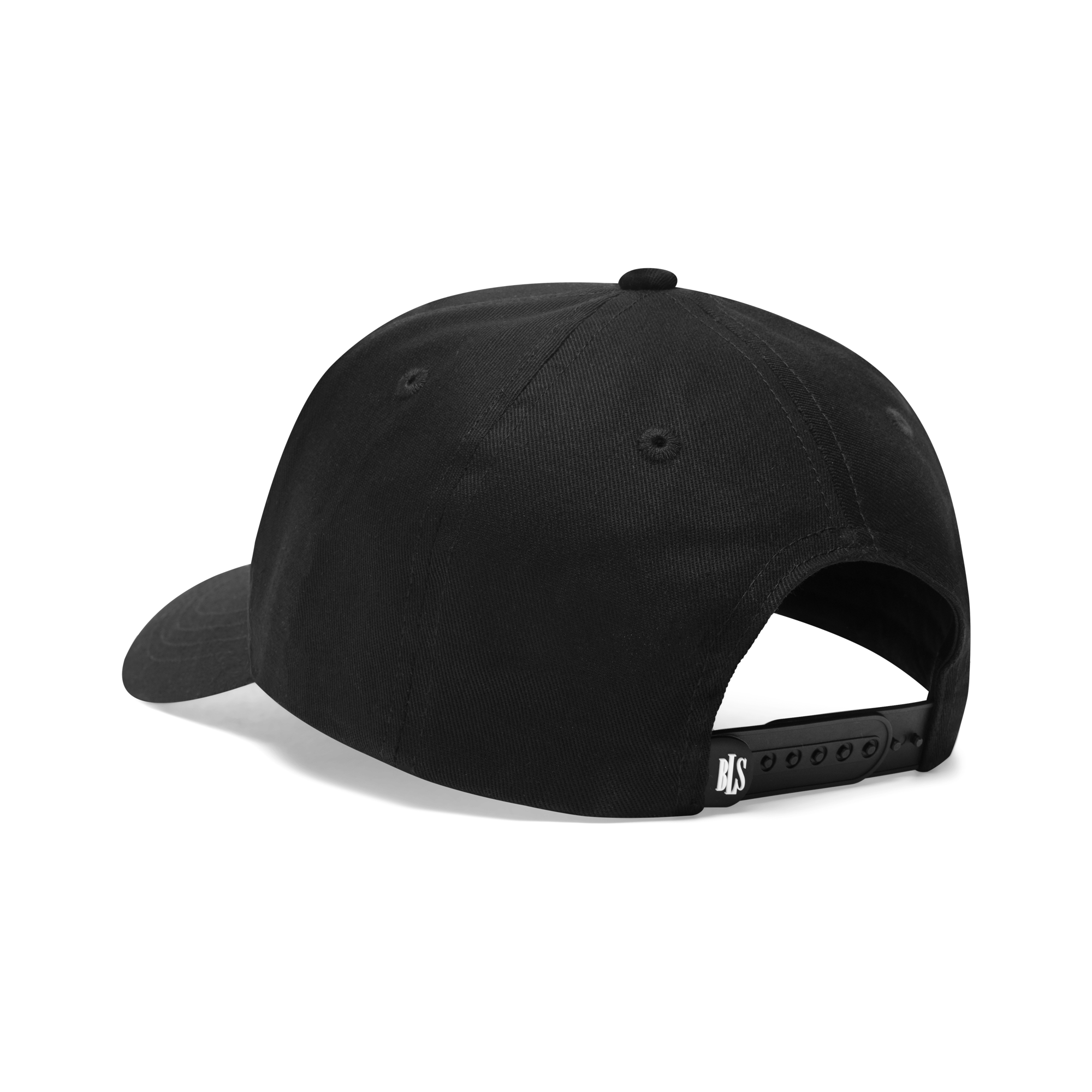 BLS - Classic Baseball Cap - Black/White - Headz Up 