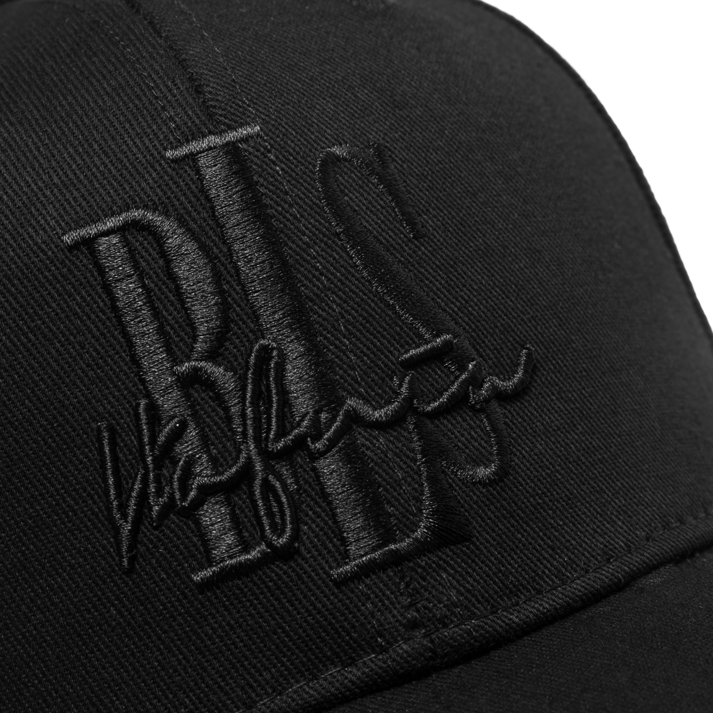 BLS - Signature Baseball Cap - Black On Black