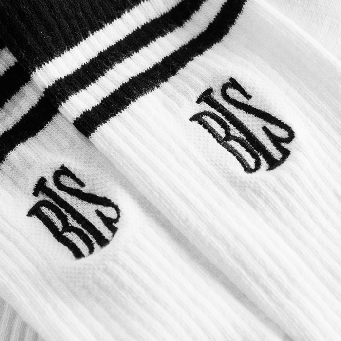 BLS - BLS Socks 2-pack - White - Headz Up 