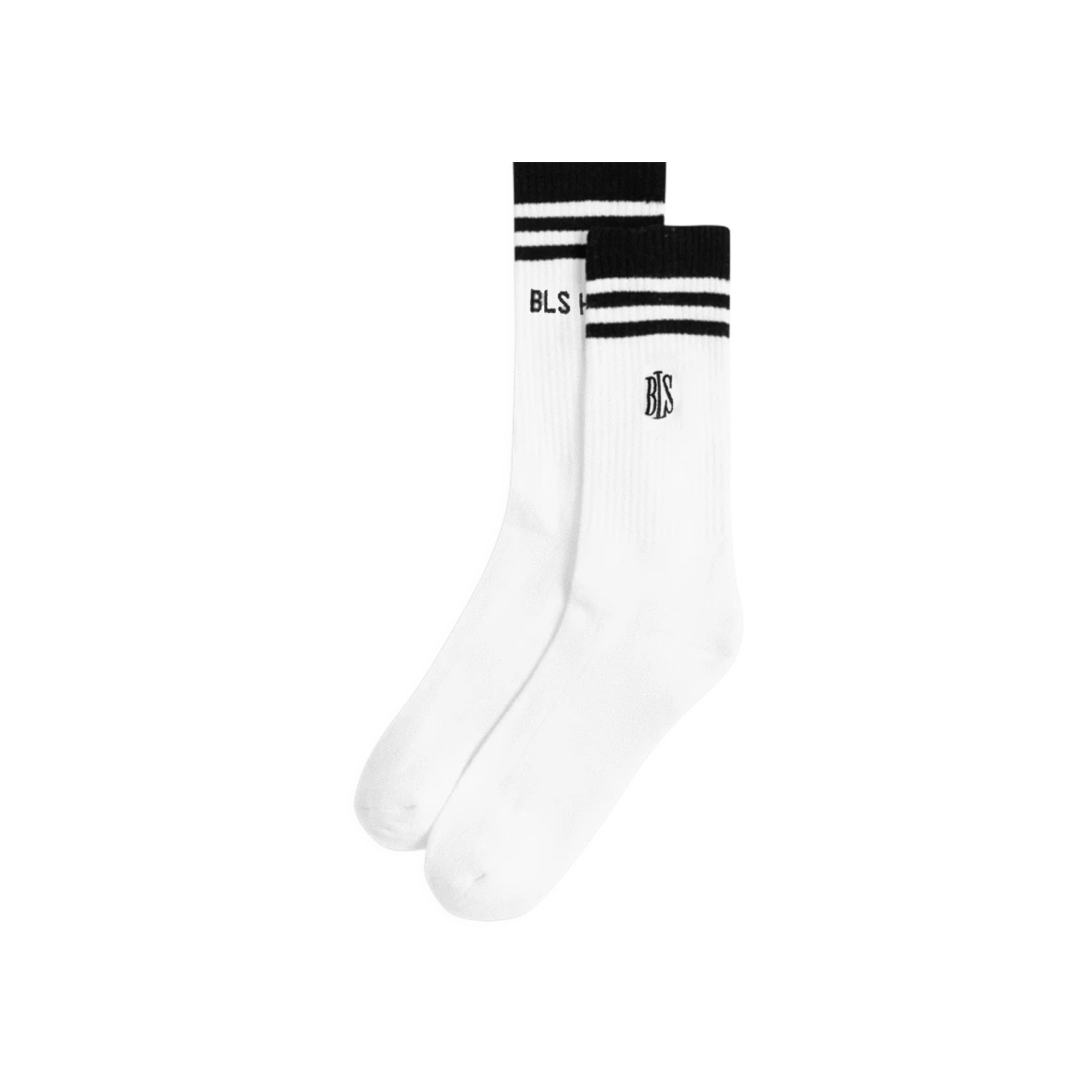 BLS - BLS Socks 2-pack - White - Headz Up 