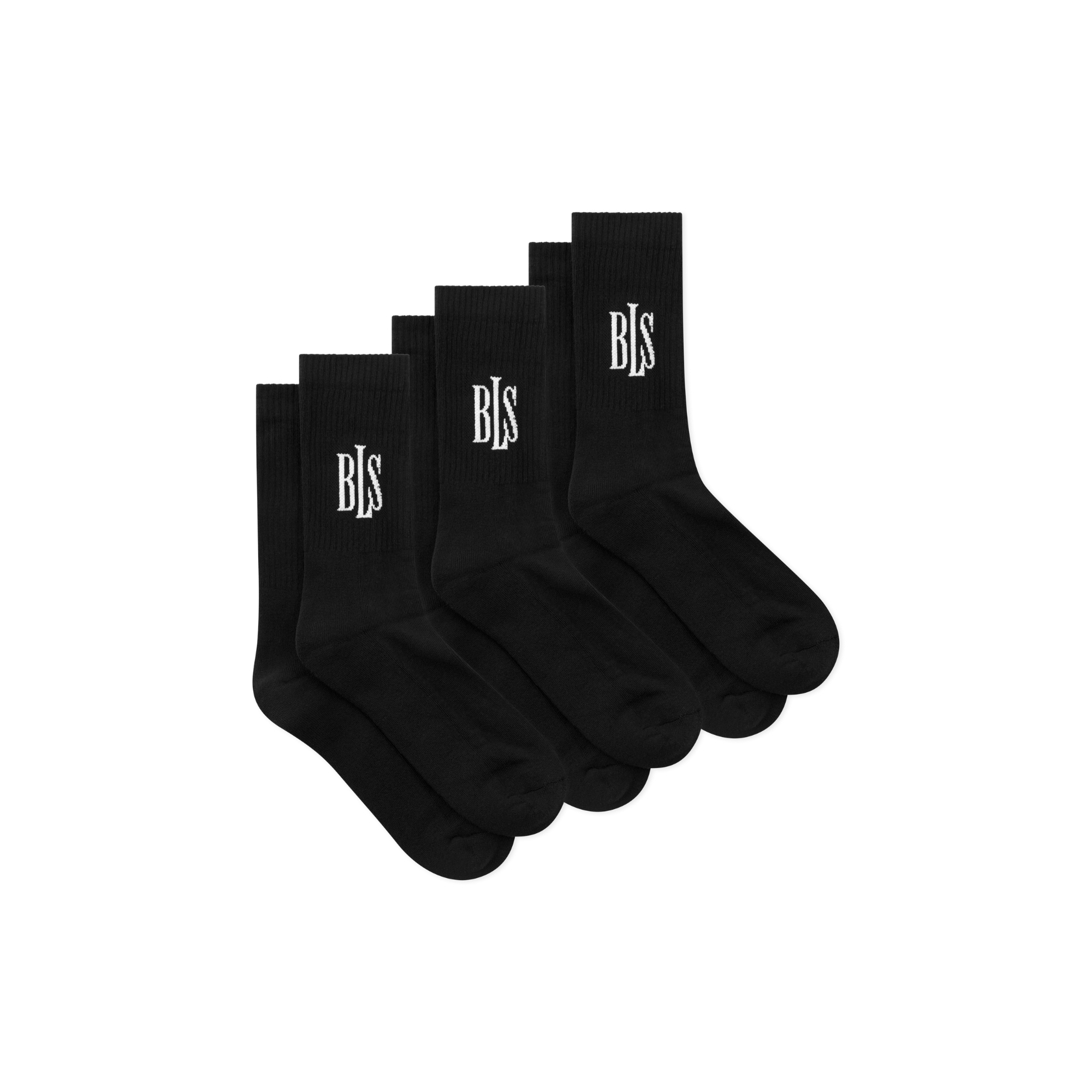 BLS - Socks 3-pack - Black - Headz Up 