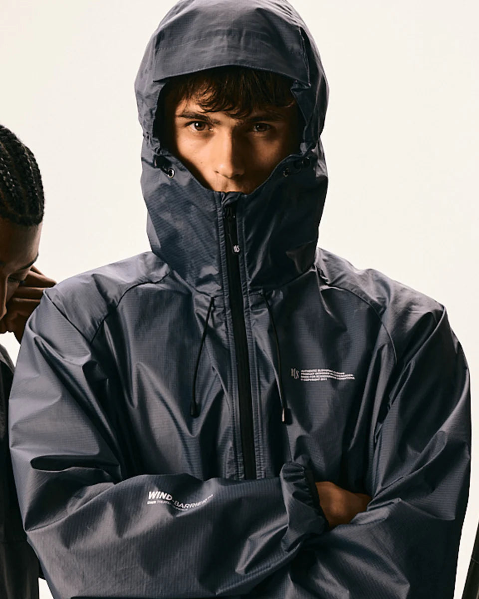 BLS - Alpha Windbreaker - Light Grey - Headz Up 