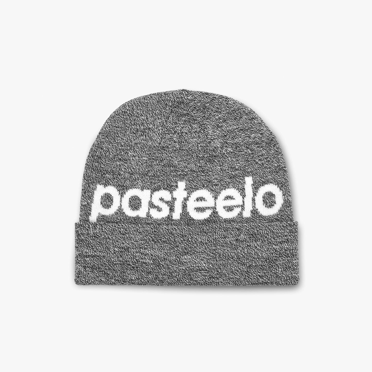 Pasteelo - SCRIPT BEANIE - Heather Grey - Headz Up 