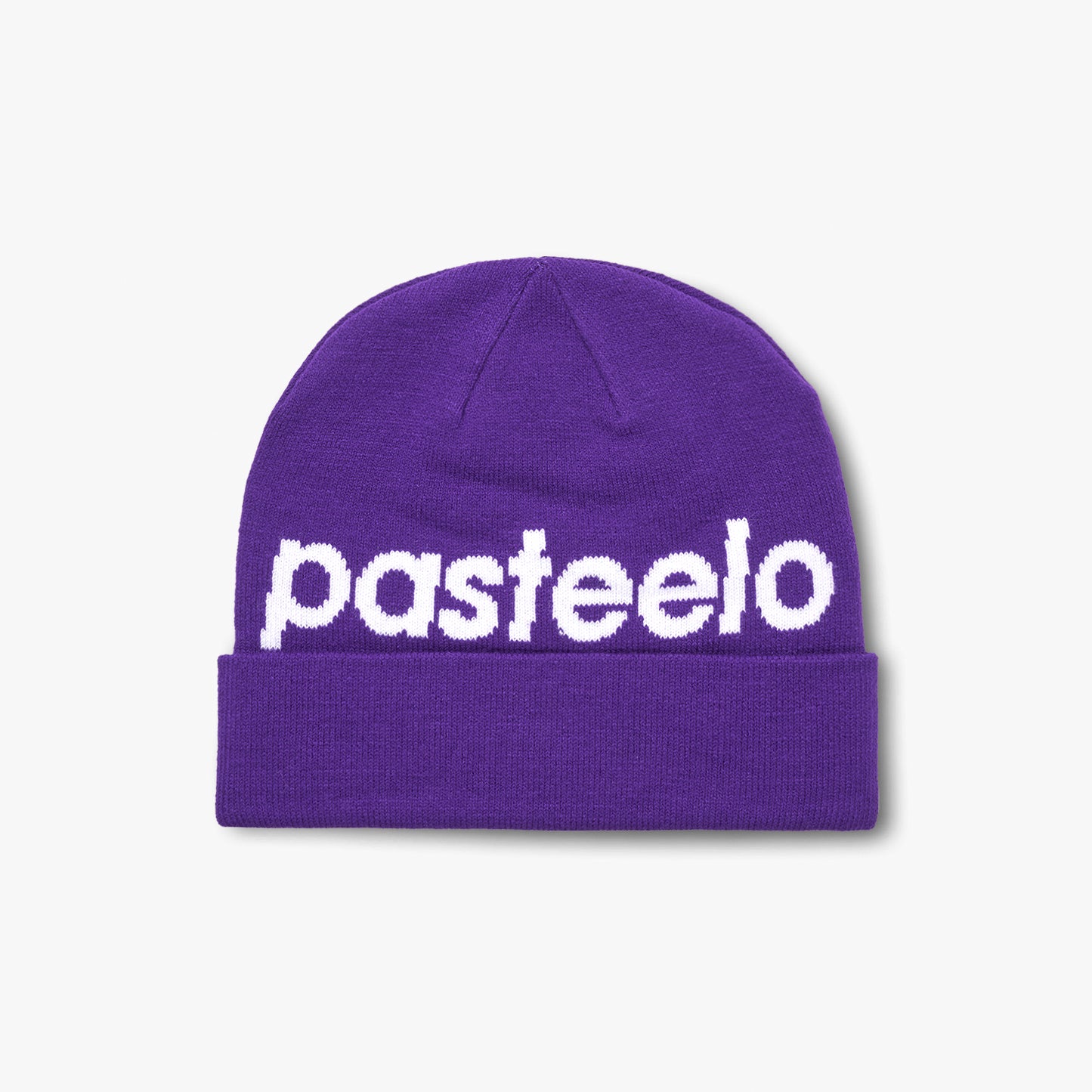 Pasteelo - SCRIPT BEANIE - Purple - Headz Up 