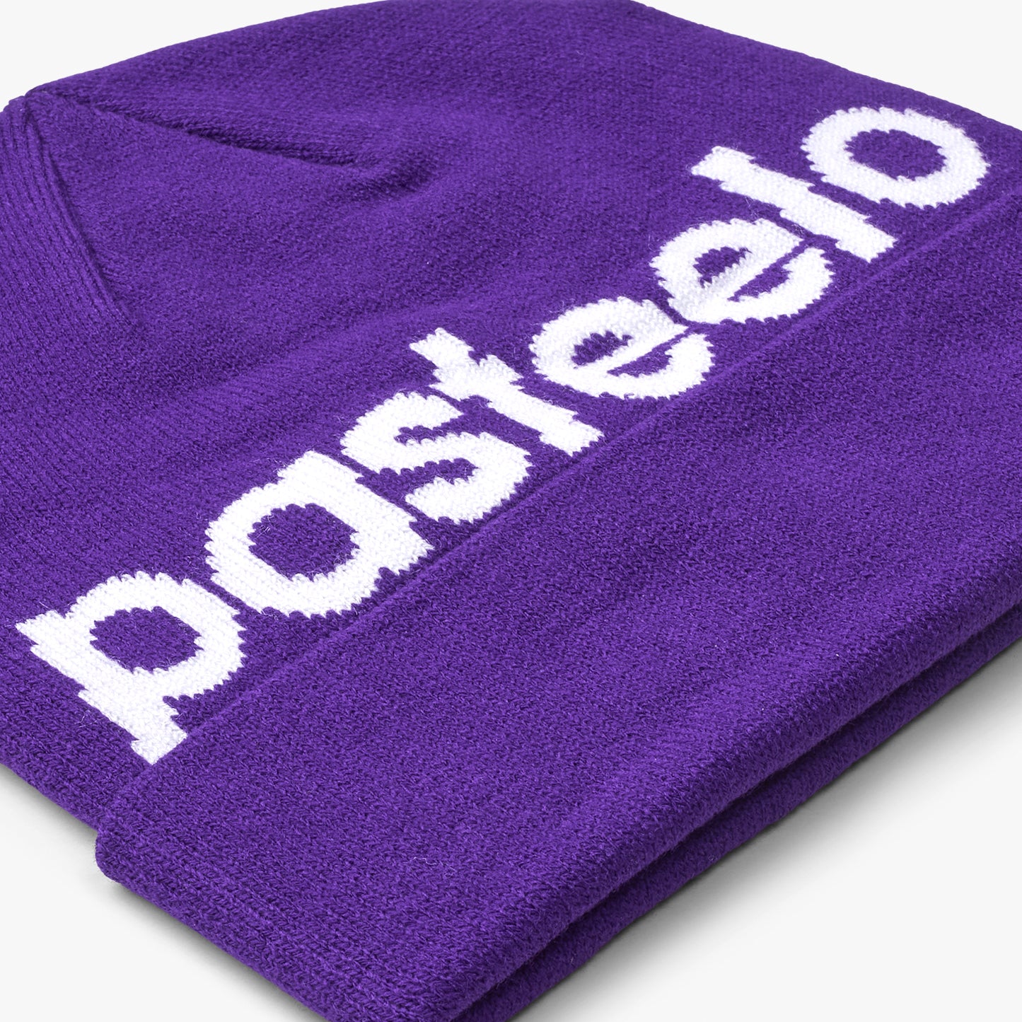 Pasteelo - SCRIPT BEANIE - Purple - Headz Up 